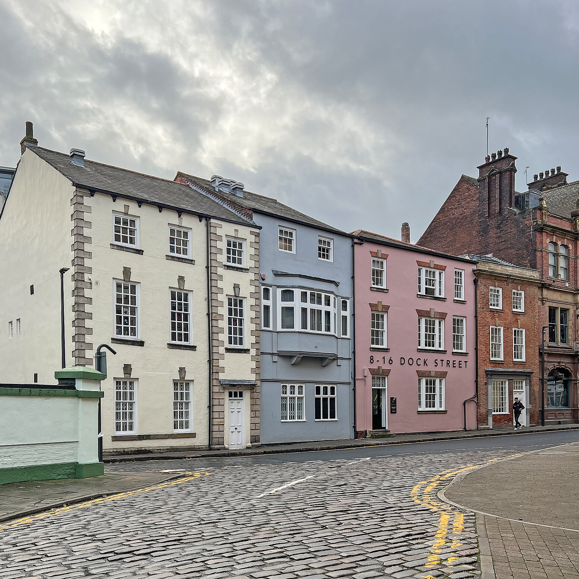 Dock Street in central Leeds